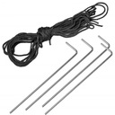 TURISTA SÁTOR 4 SZEMÉLYES CSALÁDI KEMPING IGLO VÍZÁLLÓ SZÚNYOGHÁLÓ Hálófülkék száma 1