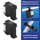 КРІПЛЕННЯ NA КРИЛО LODZI 2PCS QUICK CONNECT БАМПЕР ADJUSTER RAIL CLEAT CLIPS  (18266369488) фото min 4