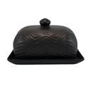 ЧЕРНАЯ СТРУКТУРНАЯ КЕРАМИЧЕСКАЯ МАСЛЕНКА