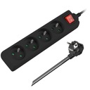 УДЛИНИТЕЛЬ СЕТЕВОГО КАБЕЛЯ 16А 4 РОЗЕТКИ 1,5М