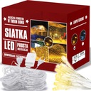 СВЕТ СЕТКА РОЖДЕСТВЕНСКИЕ ОГНИ СВЕТОДИОДНЫЕ ШТОРЫ РОЖДЕСТВЕНСКИЙ ДЕКОРАТИВНЫЙ 3Х2М