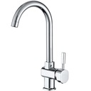 КУХНЯ Смеситель для мойки, смеситель для умывальника, ВЫСОКИЙ поворотный излив