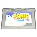 Игра SONIC 2 Nintendo Gameboy Advance GBA Nintendo Game Boy Advance