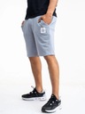 Krátke šortky Jigga Wear BOX Logo Grey Veľkosť XL