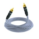 Melodika MDSW05G Kabel do subwoofera (RCA-RCA) Gunmetal - 0,5m
