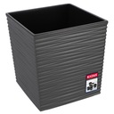 КРЫШКА ДЛЯ ЦВЕТОЧНОГО ВАЗОНА СО ВСТАВКОЙ, СЕРАЯ, 40 см