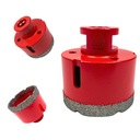 КОРОНКА ДЛЯ КЕРАМИЧЕСКИХ СТОЛОВ 61MM M14 АЛМАЗНАЯ КЕРАМИЧЕСКАЯ ГЛАЗУРЬ