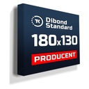 Рекламный светодиодный короб Dibond STANDARD 180х130см