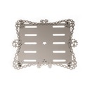 Хромированная рамка номерного знака M214 - СТОЙКИ