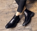 Pánske topánky Vintage Martin plus size Vrchný materiál umelá koža