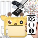 ЦИФРОВАЯ МГНОВЕННАЯ КАМЕРА ДЛЯ ДЕТЕЙ С ПРИНТЕРОМ КАРТА 32 ГБ + 2 РОЛИКА