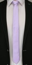Мужской однотонный галстук «Селедка» - 5 см - Angelo di Monti, Light Heather