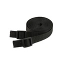 MASTER Черный буксирный ремень для саней 4 м