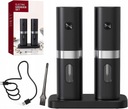 Электрическая мельница для соли и перца, набор USB-C