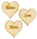 сердце сердце +текст имени декор гравировка 3х3см