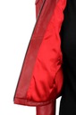 Dámska kožená bunda červená DORJAN EWA467 XS Dominujúci materiál prírodná koža