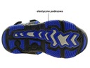 Kryté profilované športové sandále, topánky na suchý zips r.31 čierna/n P7-180 Dominujúca farba čierna