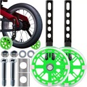 KÓŁKA PODPOROWE BOCZNE DO ROWERU 12-20'LED ZIELONE