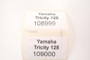 YAMAHA TRICITY 125 PODNOZEK [L] ПАСАЖИРА СЕТ  (10798708591) фото min 7