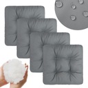 НАБОР 4x ПОДУШКИ 45x45 СМ ВОДОНЕПРОНИЦАЕМЫЙ САДОВЫЙ СТЕГАНЫЙ СТУЛ