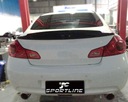 INFINITI G25 G37 CARBÓN SPOILER BRIDA PARTE TRASERA PRIMER 