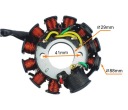 КОТУШКИ ГЕНЕРАТОР ІСКРИ (STATOR) 11-ZWOJ. 152QMI/157QMJ GY6 125-150  (16634346387) фото min 5