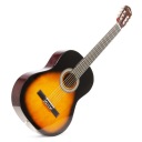 Классическая гитара Max SoloArt 39 дюймов аксессуары набор Sunburst