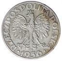 5 zł - Żaglowiec - 1936 (nr 1205) Materiał srebro