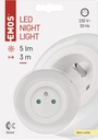Nočná lampa Emos biela Dĺžka/výška 7.9 cm