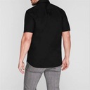 Čierna košeľa s krátkym rukávom Pierre Cardin, Veľkosť L EAN (GTIN) 5059078847449