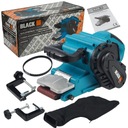 ЛЕНТОЧНО-ШЛИФОВАЛЬНАЯ МАШИНА С РЕГУЛИРУЕМОЙ СКОРОСТЬЮ 2400 ВТ, ЧЕРНАЯ