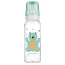 CANPOL LIGHT УЗКАЯ БУТЫЛКА 250мл CUTE ANIMALS 12M+