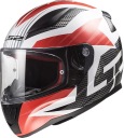 Шлем LS2 FF353 Rapid II Grid White/Red Размер: XXL