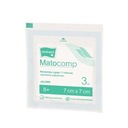 Matocomp Стерильные компрессы с марлей 17 нит. 7х7см 3шт.