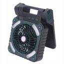 Портативный солнечный вентилятор со светодиодной подсветкой, аккумулятор 10000 мАч DS