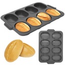 СИЛИКОНОВАЯ ФОРМА ДЛЯ ВЫПЕЧКИ БУЛОЧЕК НА 8 БУЛОЧЕК