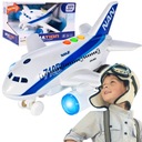 ИНТЕРАКТИВНЫЙ ПАССАЖИРСКИЙ САМОЛЕТ ИГРУШКА ДЛЯ ДЕТЕЙ ЗВУКОВОЙ СВЕТ BOEING