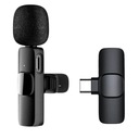 Mikrofon Krawatowy Bezprzewodowy Lightning 2w1 Lightning-TYP C adapter