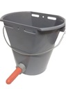 Ведро для поения телят с клапаном и соской, 8 литров