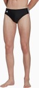 SLIPY KĄPIELOWE MĘSKIE ADIDAS CLASSIC 3-STRIPES CZARNE HT2063 r 8