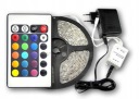 Лента Веревка RGB светодиодная лента 5м блок питания пульт дистанционного управления (2922