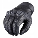 КОРОТКИЕ КОЖАНЫЕ МОТОЦИКЛОВЫЕ ПЕРЧАТКИ WOLF ЧЕРНЫЕ S