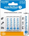 4 БАТАРЕИ EverActive R03/AAA 1050 мАч