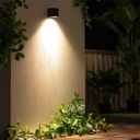 Lampa elewacyjna LED kinkiet ogrodowy oprawa 1xGU10 SuperLED IP54 czarny