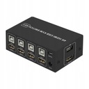 SWITCH PREPÍNAČ KVM HDMI/USB X 4 4K 60HZ Kód výrobcu L22113071