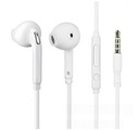 НАУШНИКИ С МИКРОФОНОМ РАЗЪЕМ 3,5 мм белые