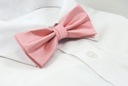 Мужской галстук-бабочка с нагрудным платком - POWDER PINK - ALTIES