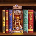 Domček Book Nook Ostrov pirátov 3D model Podpera Dieťa Izba Chlapec EAN (GTIN) 5908258429961