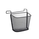 Biurko z wiszącym koszykiem i półką