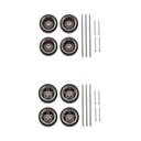 2 комплекта автомобилей в масштабе 1/64 на ходу.